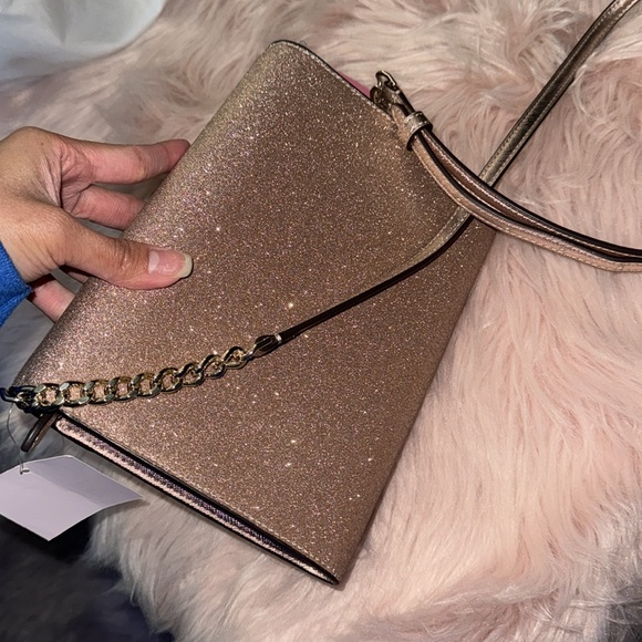 Kate Spade Glitter Crossbody bag/Clutch - Picture 7 of 10